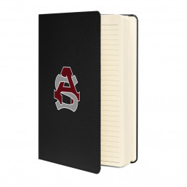 Ayer-Shirley logo hardcover bound notebook