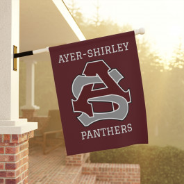 Ayer-Shirley Panthers logo Garden Banner