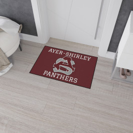 Ayer-Shirley Panthers logo Heavy Duty Floor Mat